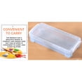 thumbnail image 4 of TOPRenddon Plastic Hobby Art Craft Supply Organizer Storage Containers with Latching Lid，for Pens & Pencils, Ribbons, Wahi Tape, Beads, Sticker, Yarn, Ornaments, Stackable, Clear, Medium, 4 of 4