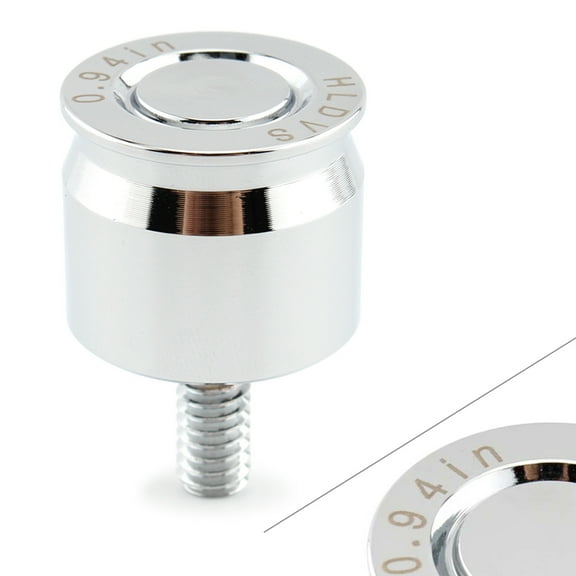 ZS Silver New Motorcycle Accessories M6 Rear Fender Seat Bolt Screw Nut Kit Mount Knob Cover For Harley Sportster Street Glide