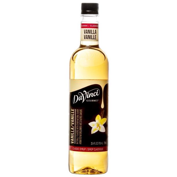 DaVinci Gourmet Classic Syrup, Vanilla, 750ml