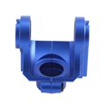 thumbnail image 4 of Metal Front and Rear Differential Case and Protector for ARRMA 1/8 MOJAVE 4S RTR RC Car Upgrade Parts,Red+Blue, 4 of 5