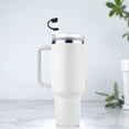 thumbnail image 4 of Unique Bargains 2 Set Dust-Proof 40oz Straw Cover Black Silicone, 4 of 5