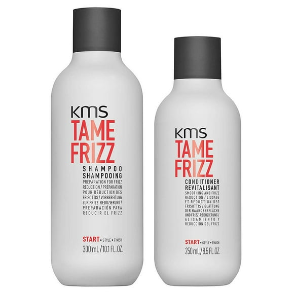 Set A , KMS Set - Tame Frizz Shampoo & Conditioner Hair Kit