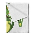 thumbnail image 2 of Animal Soft Flannel Fleece Blanket, Little Frog on Branch of the Tree in Rainforest Nature Jungle Life Art Earth, Cozy Plush for Indoor and Outdoor Use, 70" x 90", Green White Yellow, by Ambesonne, 2 of 5