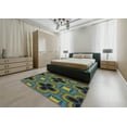 thumbnail image 5 of Ahgly Company Machine Washable Indoor Rectangle Transitional Charcoal Black Area Rugs, 3' x 5', 5 of 7