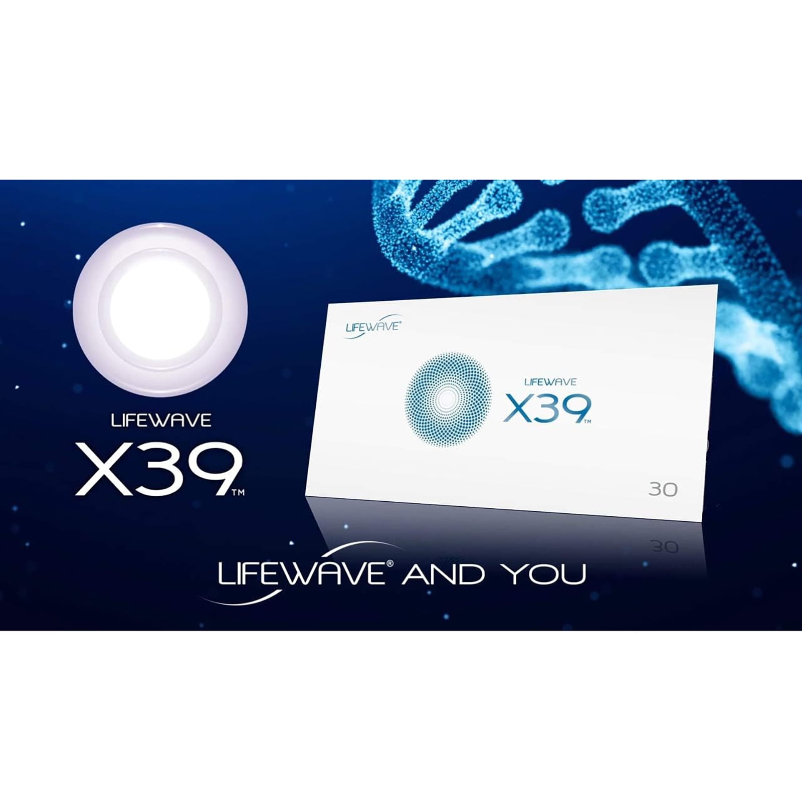 X39 Patches Lifewave Stem Cell Therapy, Activate, Regenerate! 30