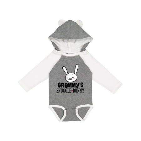 

Inktastic Grammy Snuggle Bunny Easter Outfit Gift Baby Boy or Baby Girl Long Sleeve Bodysuit