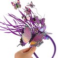 thumbnail image 4 of Shisuyan Bandeau Papillon Accessoire Cheveux pour Femmes Fête de Thé Bal, 4 of 8