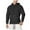 Black, variant on BADHUB Men's Fashion Hoodies & Sweatshirt Color Block Drawstring Hoody Top with Kangaroo Pockets Casual Loose Long Sleeve Hooded Pullover Black,XL