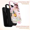 thumbnail image 4 of Pink Christian Collage Phone Case, Aesthetic Jesus Cross & Bible Verse Cover for iPhone 17 16 15 14 13 12 11 Pro Plus Mini, 4 of 6