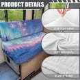 thumbnail image 6 of XYZCANDO RV Booth Seat Covers Washable Polyester Fabric, Compatible with Travel Trailer RV Camper, for Travel Trailer Couch Bench, Northern Lights, 6 of 8