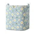 thumbnail image 2 of Oversized Storage Bag, Portable Wardrobe Box, Zippered Clothes and Quilt Organizer, for Seasonal Garments, Bedding, and Home Organization, 26 Gallon, Daisy Print, by FAJHHA, 2 of 7