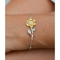 thumbnail image 2 of amangny Inappropriate Wife, Keep Calm and Let The Orthodontist Wife Handle It, Wife Sunflower Bracelet from Husband, 2 of 5