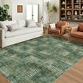 thumbnail image 3 of Tzou Modern Washable Area Rugs 10'x13' for Living Room, Large Soft Plaid Carpets Non-Slip, for Dining Room Bedroom, 3 of 7