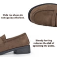 thumbnail image 6 of BERANMEY Loafers for Women Platform Slip-On Womens Loafers Shoes Stylish Women's Loafers Slip-Ons Comfortable Non-Slip Dressy Work Flats Loafers for Women Dressy Casual, 6 of 8
