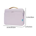 thumbnail image 3 of Laptop Sleeve Case, Durable Travel Laptop Bag HandBag Shockproof Protective Computer Cover Carrying Bag Briefcase for 15.6"-16.1'' HP Asus Acer Dell Lenovo Laptop Notebook Ultrabook, 3 of 6