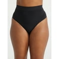 thumbnail image 3 of Joyspun Women's Seamless Mid-Rise Shaping Thong, Sizes S to 3X, 3 of 7