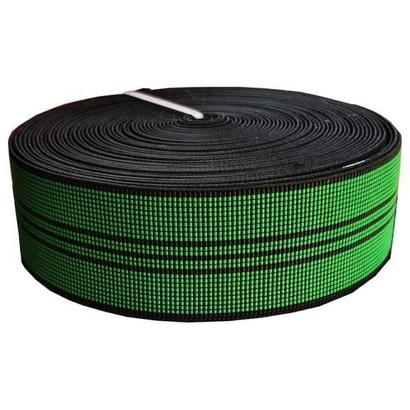 2" Wide Elastic Webbing 40FT, Upholstery Webbing for Sofa & Chair - Heavy Duty 1.92mm Thick Rubber Latex Webbing for DIY Upholstery, Seat Replacement & Furniture Restoration 41 ft