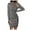 Gray, variant on cfhntfmh Bodycon Dresses for Women Fall Comfy Long Sleeve Knit Sweater Dress Cutout Cocktail Party Slim Mini Dress