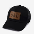 thumbnail image 2 of WAYUTE Father's Day Unisex Letter Embroidered Mesh Visor Hat Retro Versatile Adjustable Snapback Cap Trendy Summer Outdoor, 2 of 3