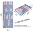 thumbnail image 5 of Dreamtimes Smile Pigs Yoga Mat Non-Slip Fitness Exercise Mat Microfiber 71 x 26 inch Soft Yoga Mat Towel with Carry Bag, 5 of 7