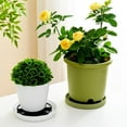 thumbnail image 6 of Plastic Flower Pot Risers | 5-Pack Set of Ventilated Pot Feet with Raised Base | 3 Sizes for Stands & Garden ers | Indoor & Outdoor Use, 6 of 6