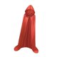 thumbnail image 4 of Disfraz de cosplay de Halloween con capucha, cómodo disfraz de Halloween para niños con capucha para disfraces M roja, 4 of 9
