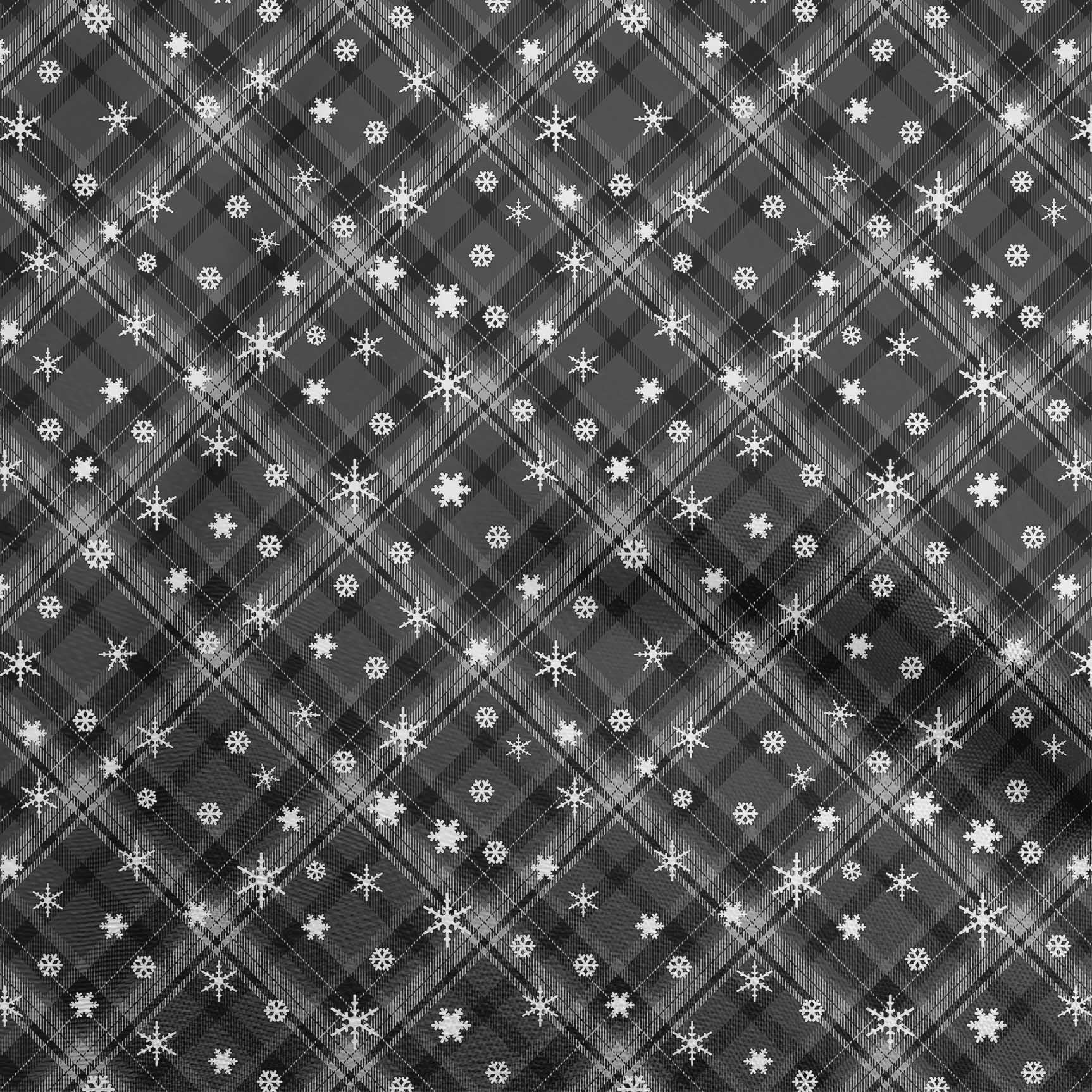 oneOone Viscose Jersey Black Fabric Christmas Dress Material Fabric Print Fabric By The Yard 60 Inch Wide