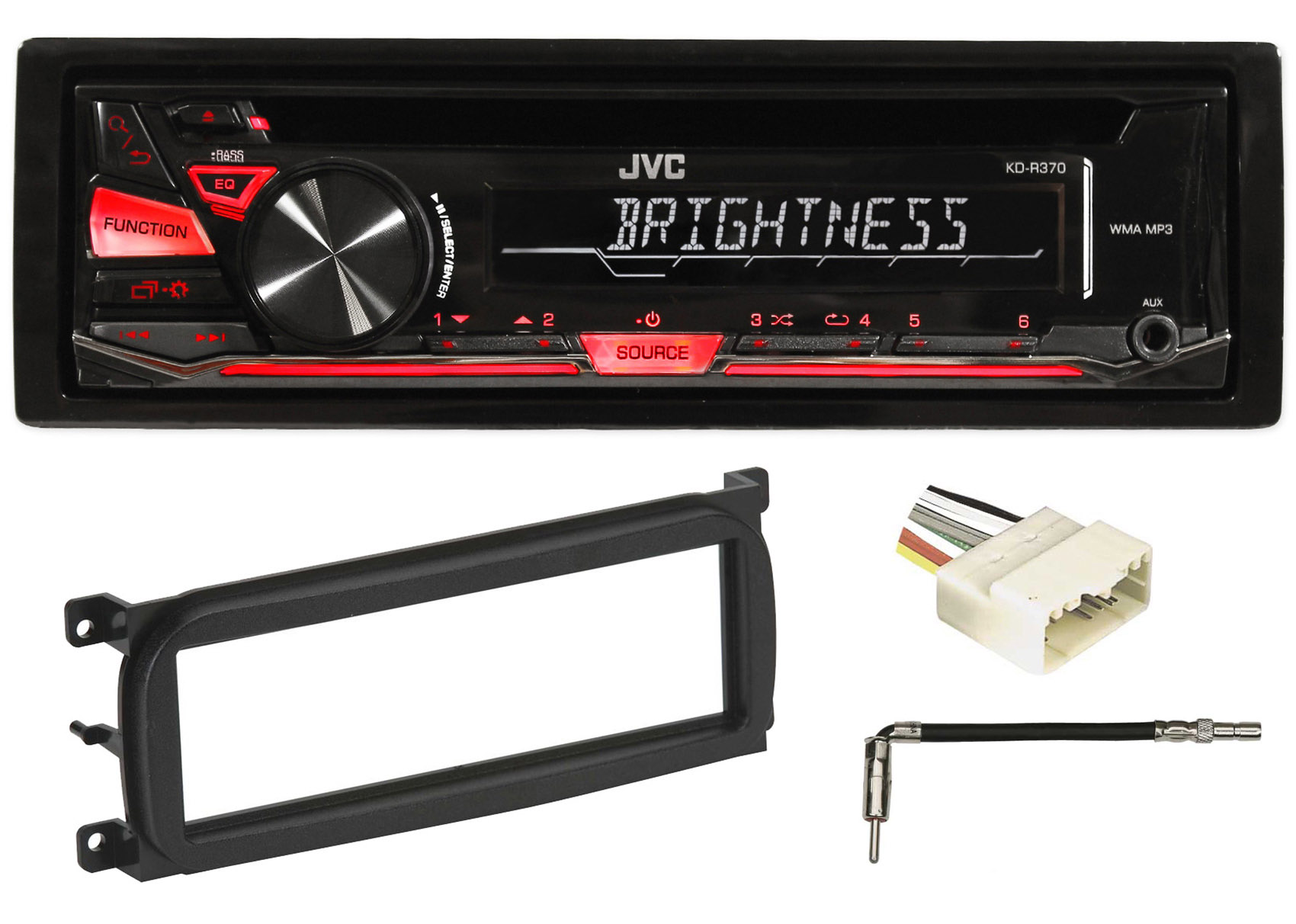 JVC Stereo/Receiver/Radio/CD Player Factory Replacement For 0306 JEEP