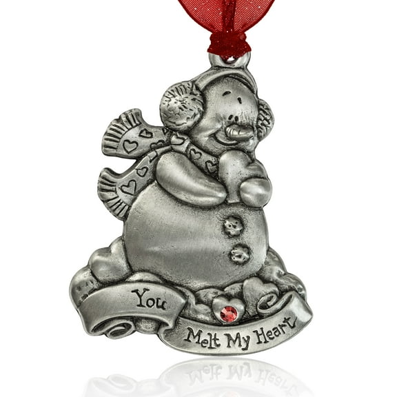 You Melt My Heart Snowman Ornament