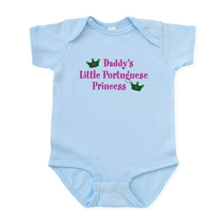 

CafePress - Daddy s Little Portuguese Princess Infant Bodysuit - Baby Light Bodysuit Size Newborn - 24 Months