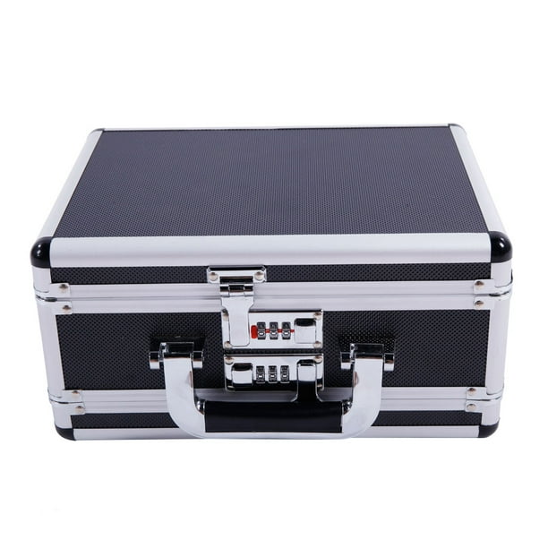 BesBuy Hard Storage Carry Gun Case, Pistol Case, Aluminum Locking Gun