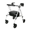 MDS Online Deluxe Rollator with Adjustable Seat, Height adjustable, easily converts from Junior to Standard S
