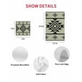 thumbnail image 7 of Sage Green Boho Kitchen Dish Towels for Drying Dishes Set of 4, Southwest Aztec Abstract Geometric Waffle Weave Microfiber Terry Hand Tea Bathroom Towels Quick Dry & Absorbent Towel 15.7x23.6, 7 of 7