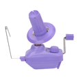 thumbnail image 2 of GUOOL Hand Operated Yarn Winder Compact Wool Winder Machine for Fiber Skein Thread Violet, 2 of 9