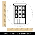 thumbnail image 2 of Business Building Skyscraper Rubber Stamp for Scrapbooking Crafting Stamping - Large 1-1/4 Inch, 2 of 7