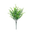 thumbnail image 2 of 1 Pack Artificial Boxwood Stems, 14'' Faux Greenery Stems Colorful Fake Flowers Branches, Outdoors UV Resistant Plastic Fake Plants, Shrubs for Vase Planters Garden Office Farmhouse Indoor Decor, L, 2 of 9