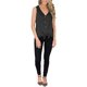 thumbnail image 2 of Camisetas sin mangas con cuello en V y botones para mujer, camisetas básicas sin mangas de verano informales, camisola con tiras en la parte delantera, gris-XXL Sailing Electrónica, 2 of 4