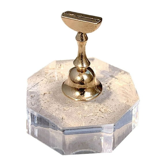 UDIYO Finger Stand Magnetic Tips Professional Nail Tool Nail Art Practice Display Stand for Nail Salon