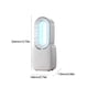 thumbnail image 3 of Ventilador De Mesa Ventilador con batería de 2200 mAh, ventilador portátil de 4 velocidades para dormitorio, oficina, hogar Wdftyju Libre de BPA, 3 of 3