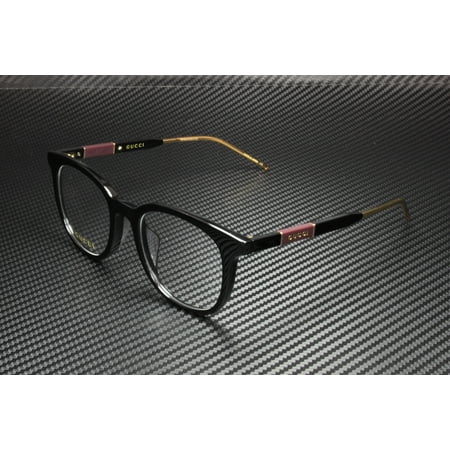 GUCCI GG0845OK 005 Round Oval Panthos Black Brown 53 mm Men's Eyeglasses