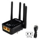 thumbnail image 1 of Repetidor WiFi 300m Amplificador de señal de enrutador inalámbrico 2,4g Extensor de rango Compatible con cliente WISP AP, enchufe de EE. UU. Eigraketly EL001315-03B, 1 of 2