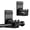 Black, variant on Levirod No Drill Curtain Rod Brackets, Heavy Duty Adhesive Mount with Invisible Nails, 30+ lb, 2 Pack, Black