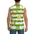 thumbnail image 4 of Kdxio Watercolor St Patrick Day for Men's Muscle T-shirt,Sleeveless for Workout Running Athletic Gym Lounge Casual, 4 of 7