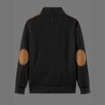 thumbnail image 4 of Sweatshirts for Men 2026 Fall Winter Long Sleeve Jacquard Casual Stand Collar Sweatshirt Mens Pullover Top, 4 of 9