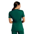 thumbnail image 4 of Landau All Day Women's Mechanical Stretch Two Pocket V-Neck Scrub Top, Style 4143, 4 of 4