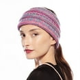 thumbnail image 4 of Headband Fashion Girl Women Winter Warm Solid Color Headband Elastic Hair Hoop Accessory, 4 of 6