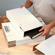 (10 pack) Pen+Gear Side-Loading Shipping Boxes, 9x12x3, 1 Count