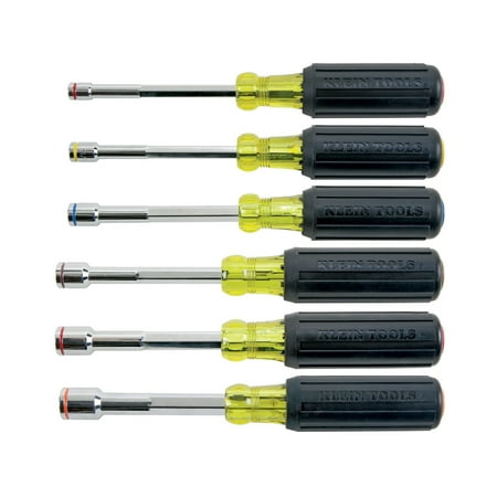 Heavy Duty Nut Driver - Klein Tools 6356 Heavy-Duty Nut Driver Set, 6 Piece