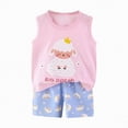 thumbnail image 4 of Toddler Boys Clothes for Baby Boy Summer Outfits Sleeveless Tank Top and Shorts Set 3M-6T, 4 of 6