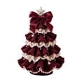 thumbnail image 3 of Crochet Christmas Tree Kit, DIY Beaded Christmas Tree Kit, Crochet Christmas Craft for Adults and Beginners, Handmade Woven Christmas Tree for Christmas Home Decor, 3 of 7